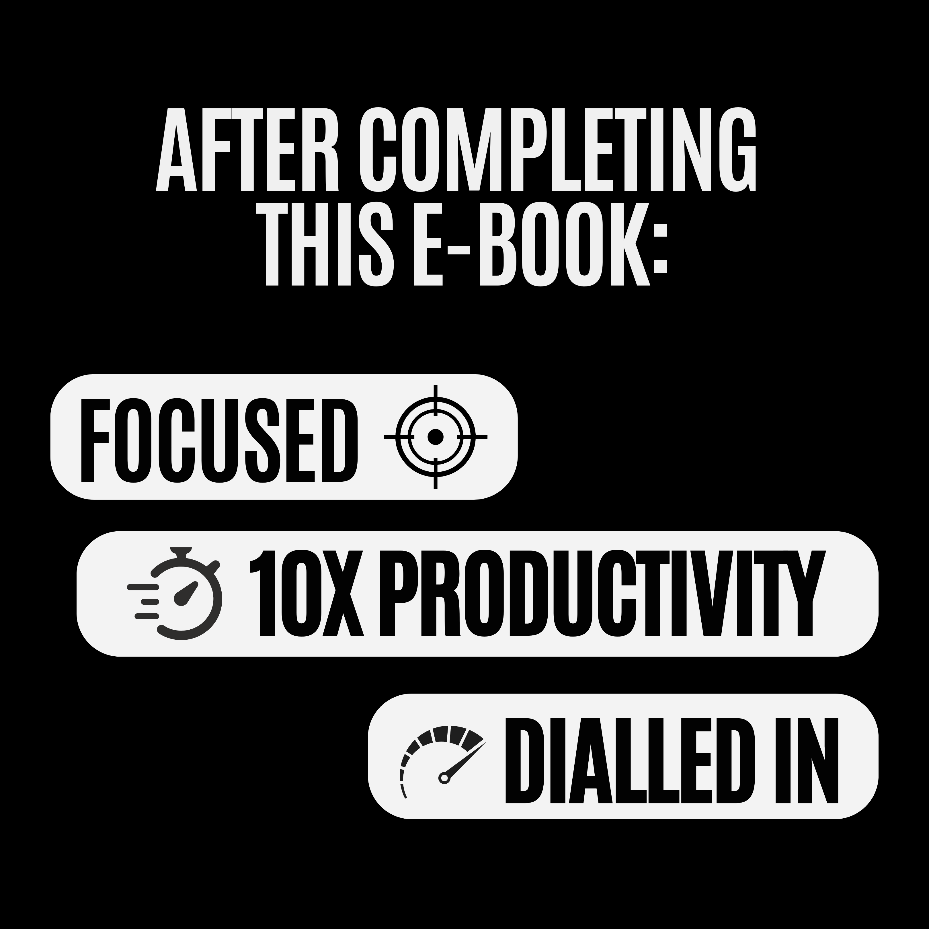 Focus Like a Millionaire