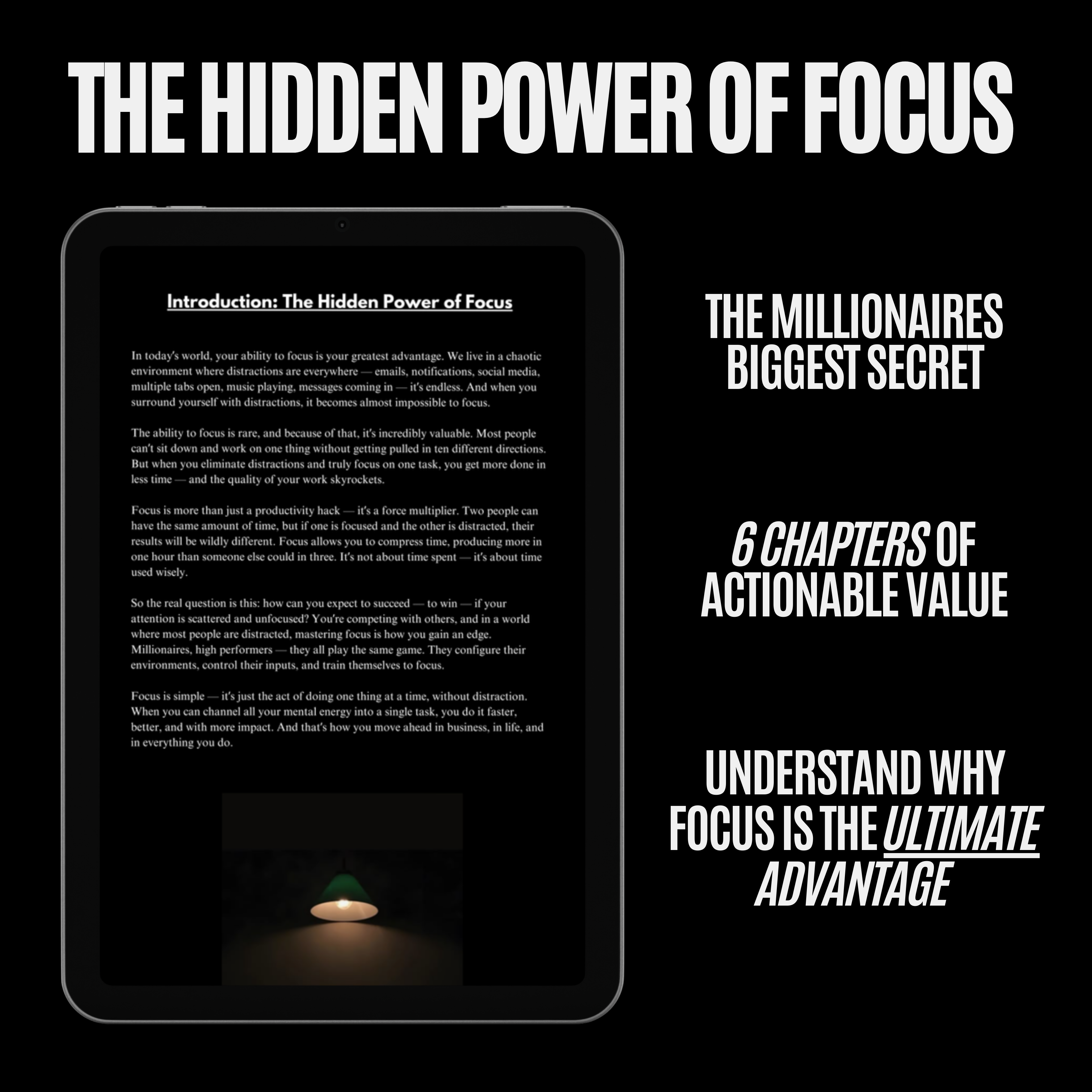 Focus Like a Millionaire