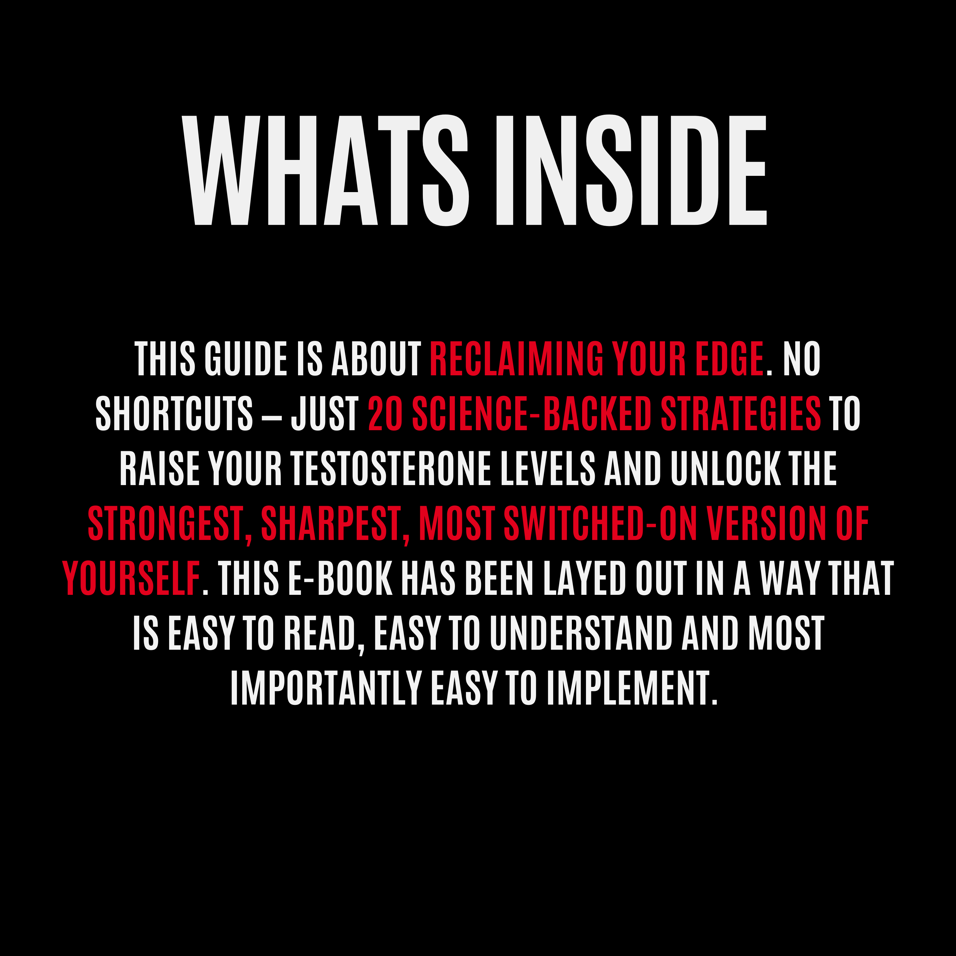 Accelerated Guide to Boosting Testosterone