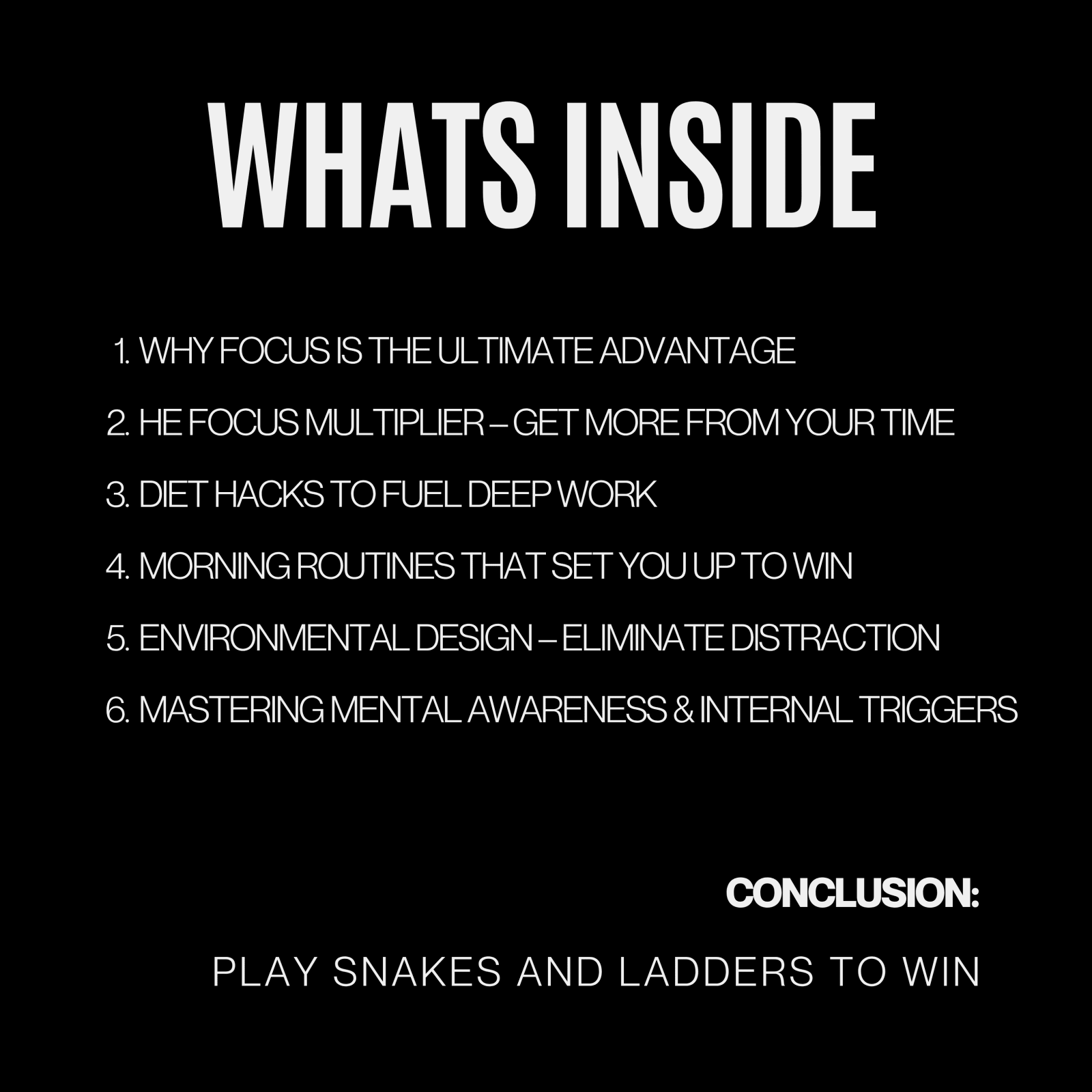Focus Like a Millionaire - The Successful Man Journal