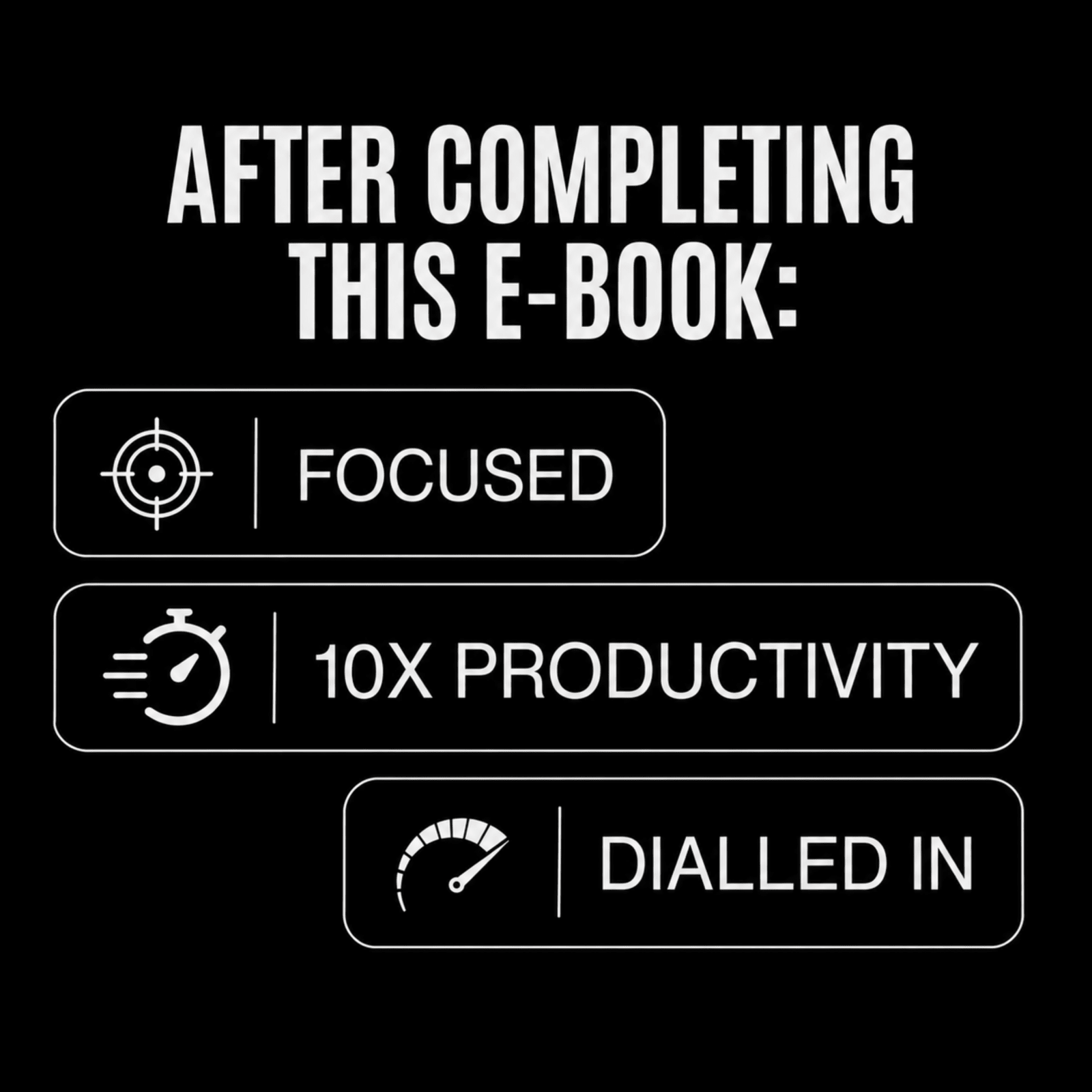 Focus Like a Millionaire - The Successful Man Journal
