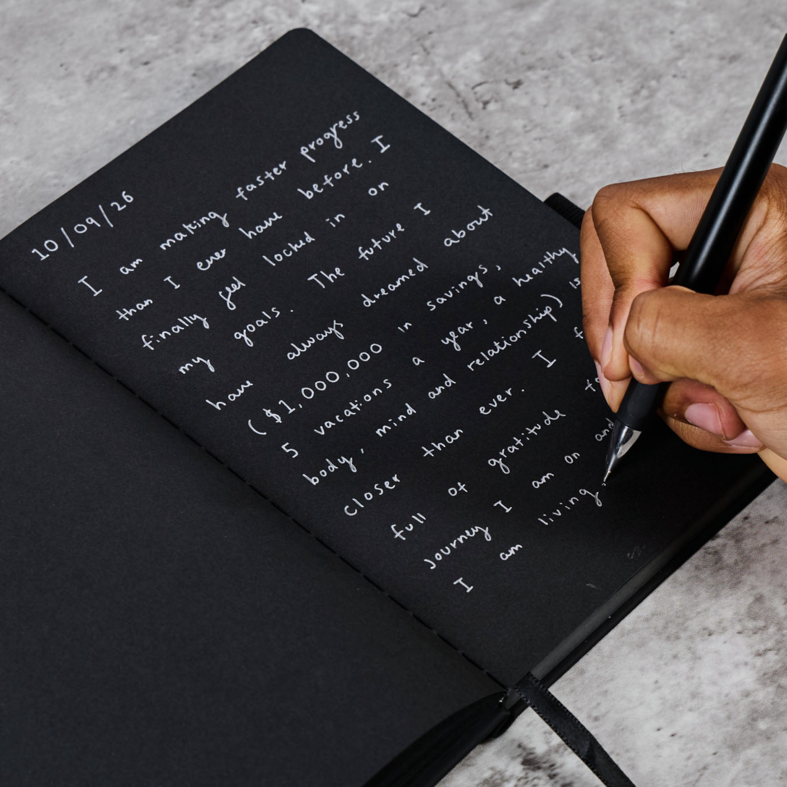 The Obsidian Notebook (Black Pages)