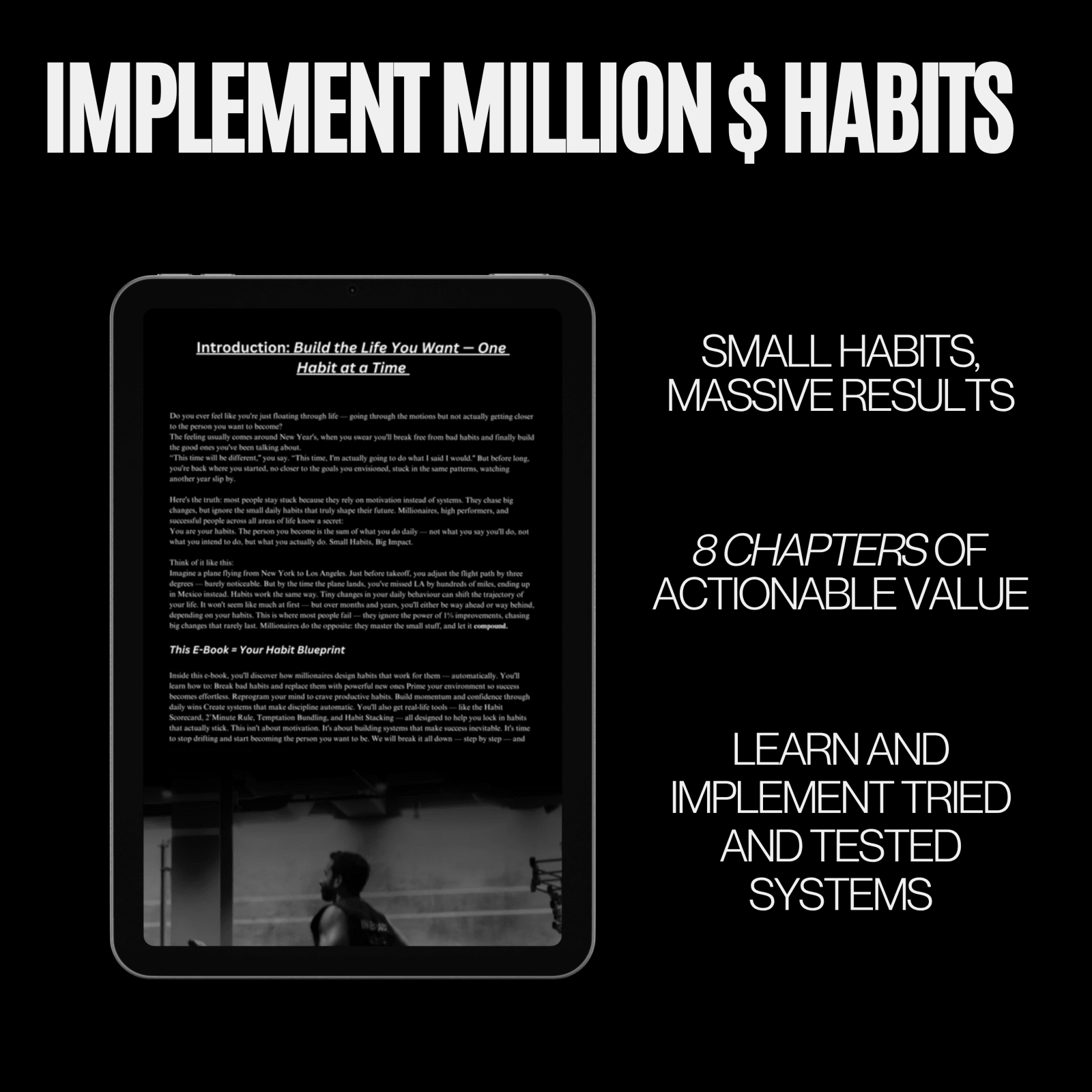 Build Habits Like a Millionaire - The Successful Man Journal