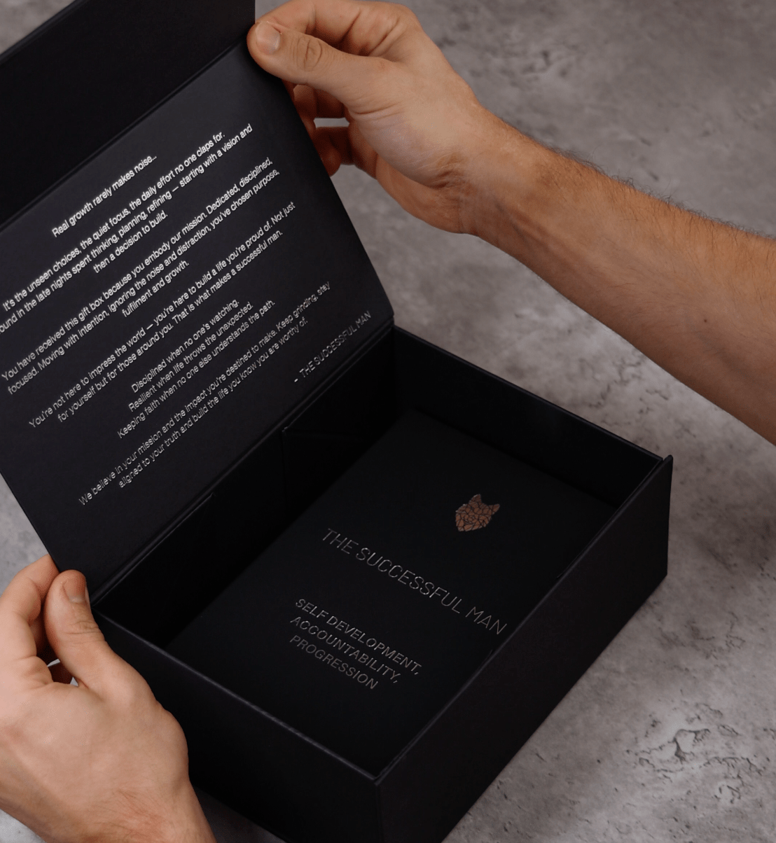 Luxury Magnet Gift Box - The Successful Man Journal