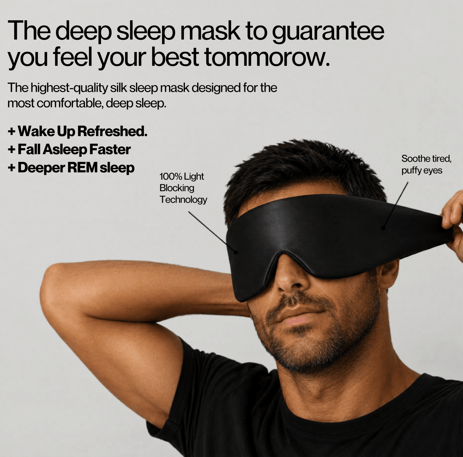 Premium Deep Sleep Mask - The Successful Man Journal
